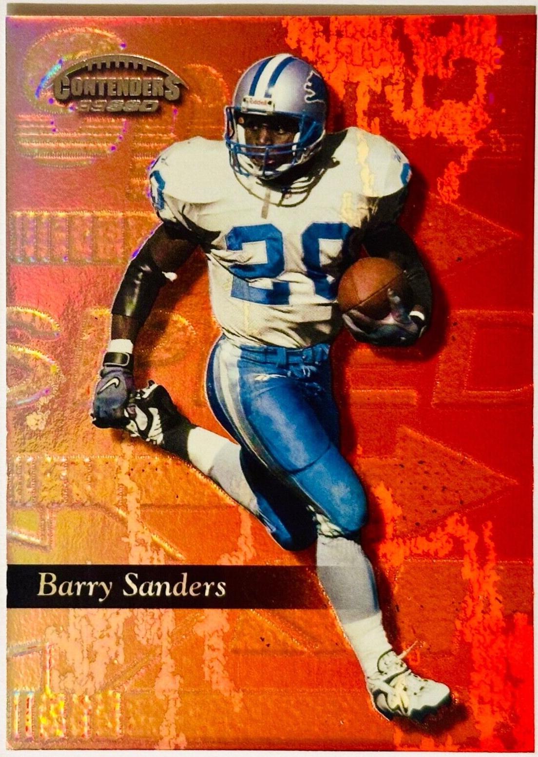 Barry Sanders [Speed Red] #22