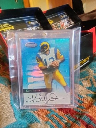 Kurt Warner [Autograph Power Blue] #146