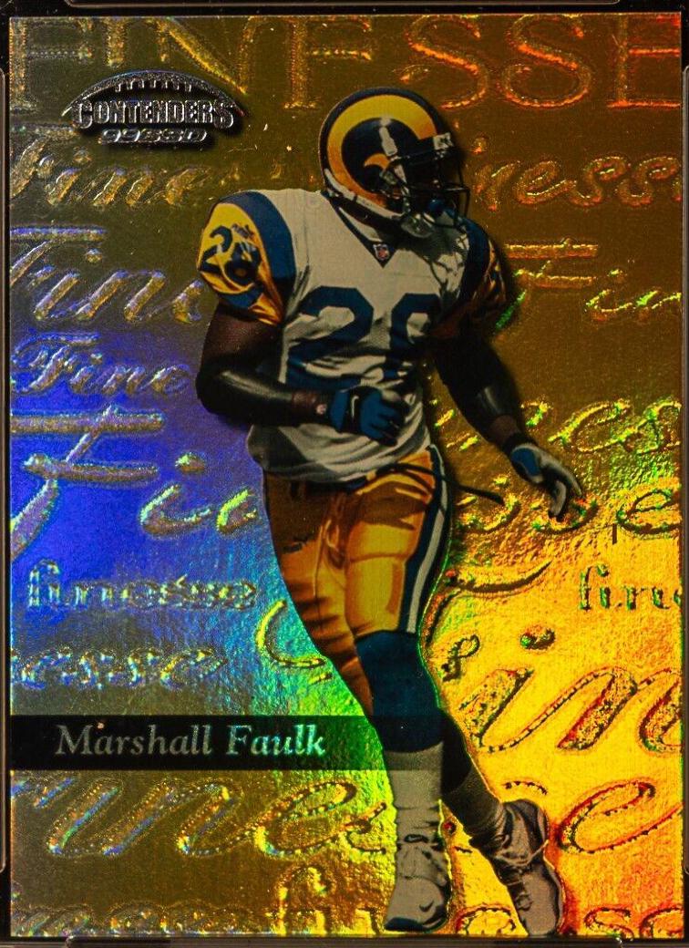 Marshall Faulk [Finesse Gold] #66