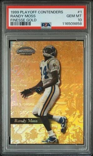 Randy Moss [Finesse Gold] #1