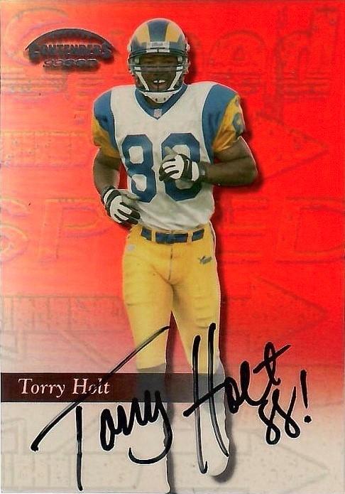 Torry Holt [Autograph Speed Red] #155