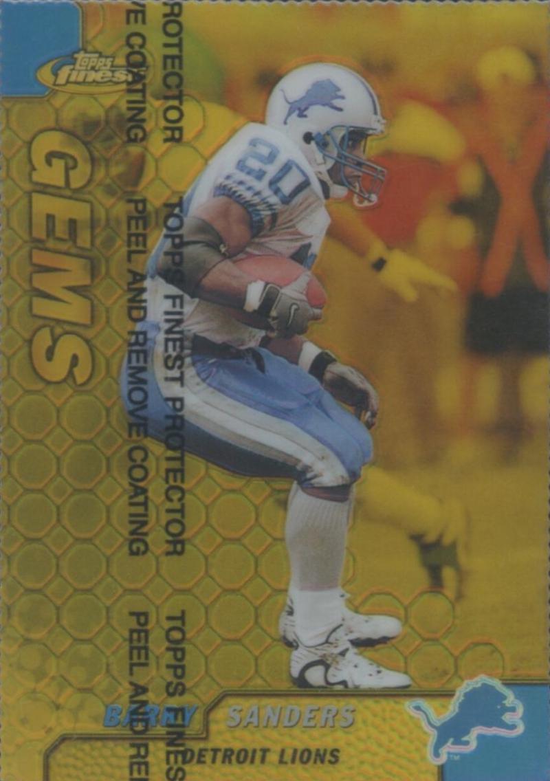 Barry Sanders [Gold Refractor] #125