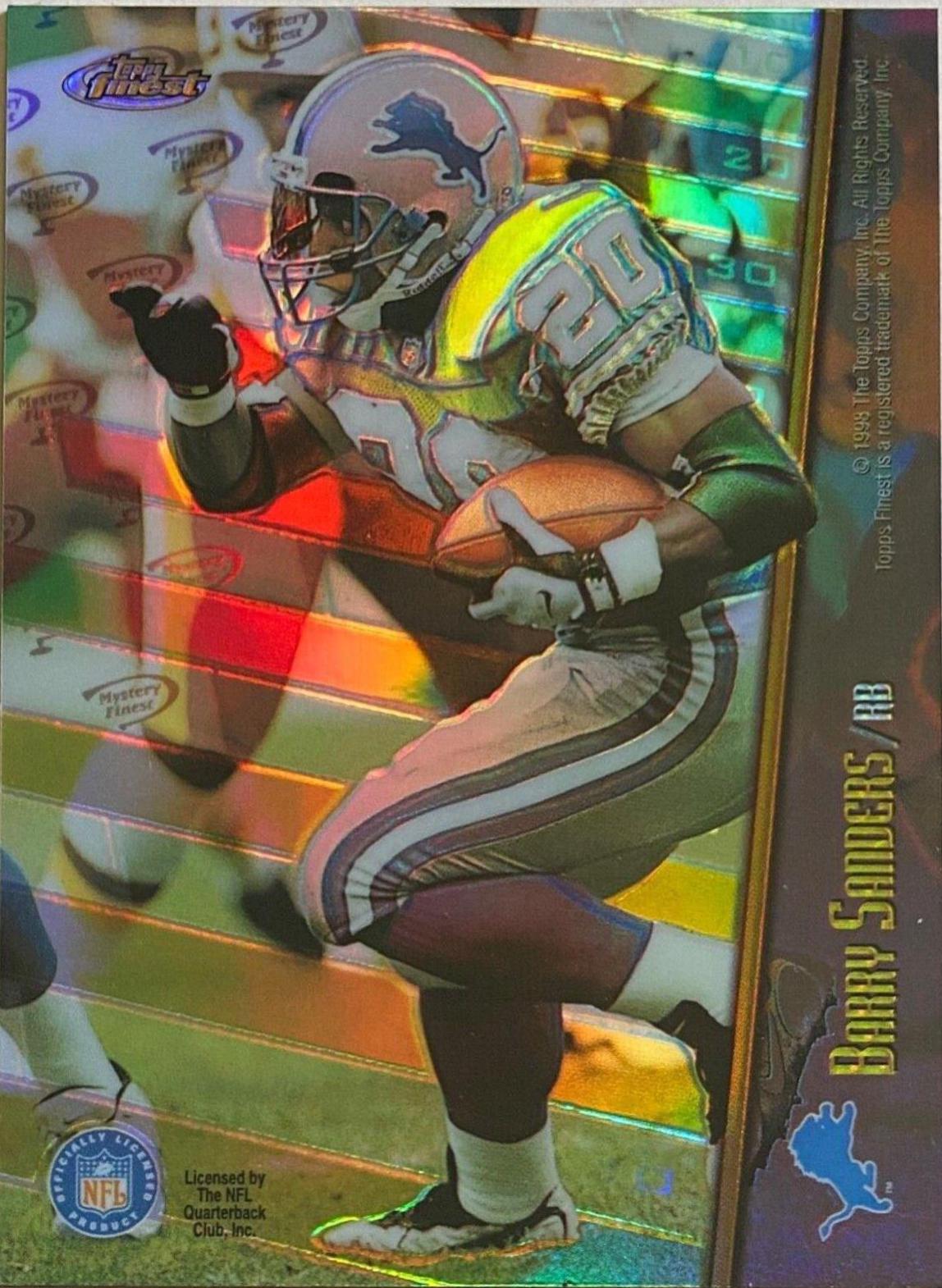 Barry Sanders [Refractor] #M30