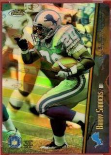 Barry Sanders, Corey Dillon [Refractor] #M29