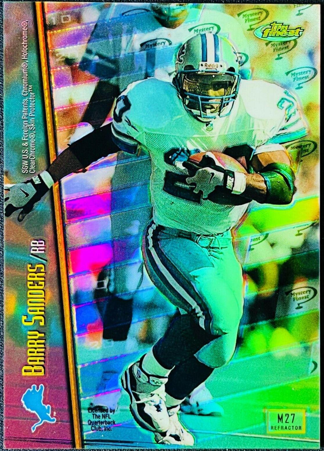 Tim Brown, Barry Sanders [Refractor] #M27