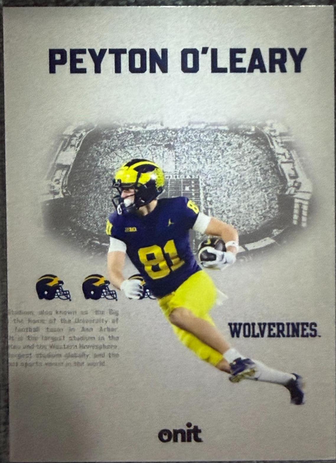 Peyton O'Leary #VS-8