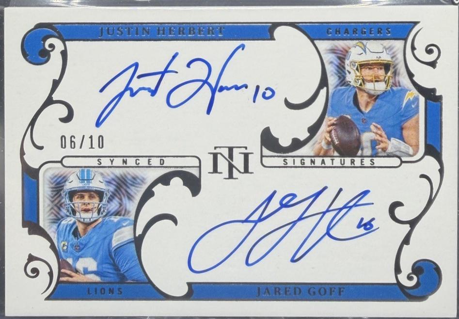 Justin Herbert / Jared Goff #2