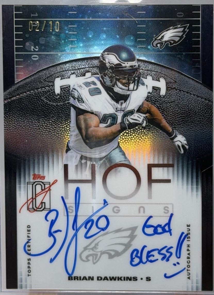 Brian Dawkins [Black] #HOF-BD
