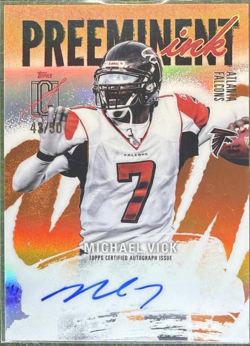 Michael Vick [Orange] #PI-MV