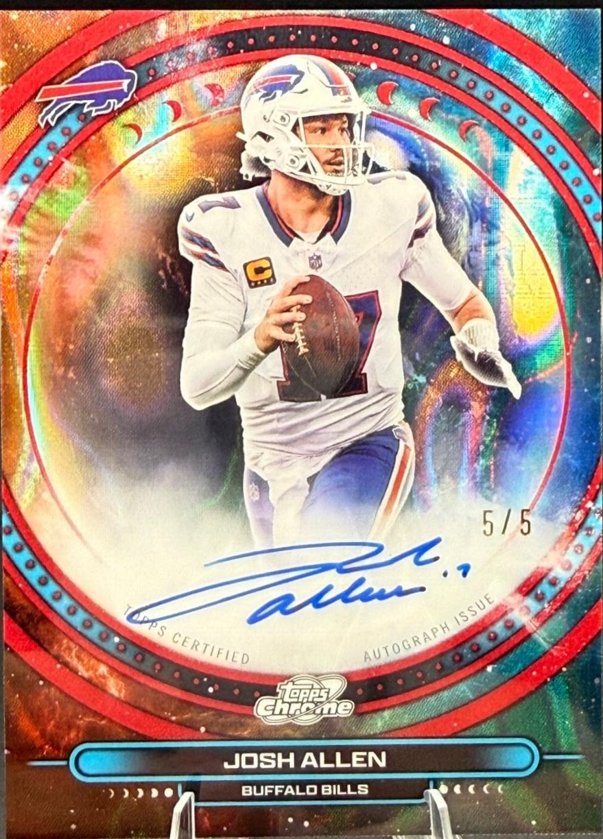 Josh Allen [Red Flare] #EQA-JA