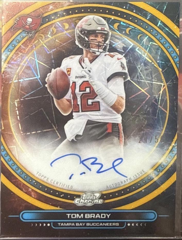 Tom Brady [Gold Interstellar] #EQA-TB