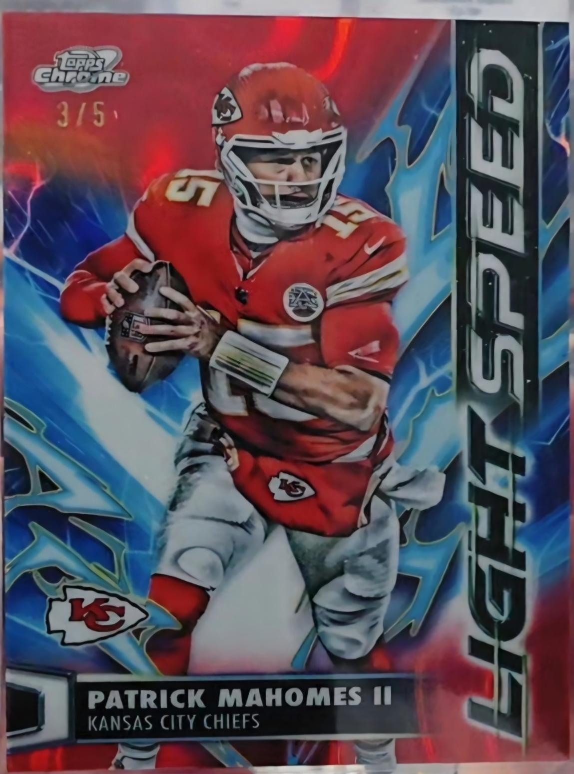 Patrick Mahomes II [Red Flare] #LS-6