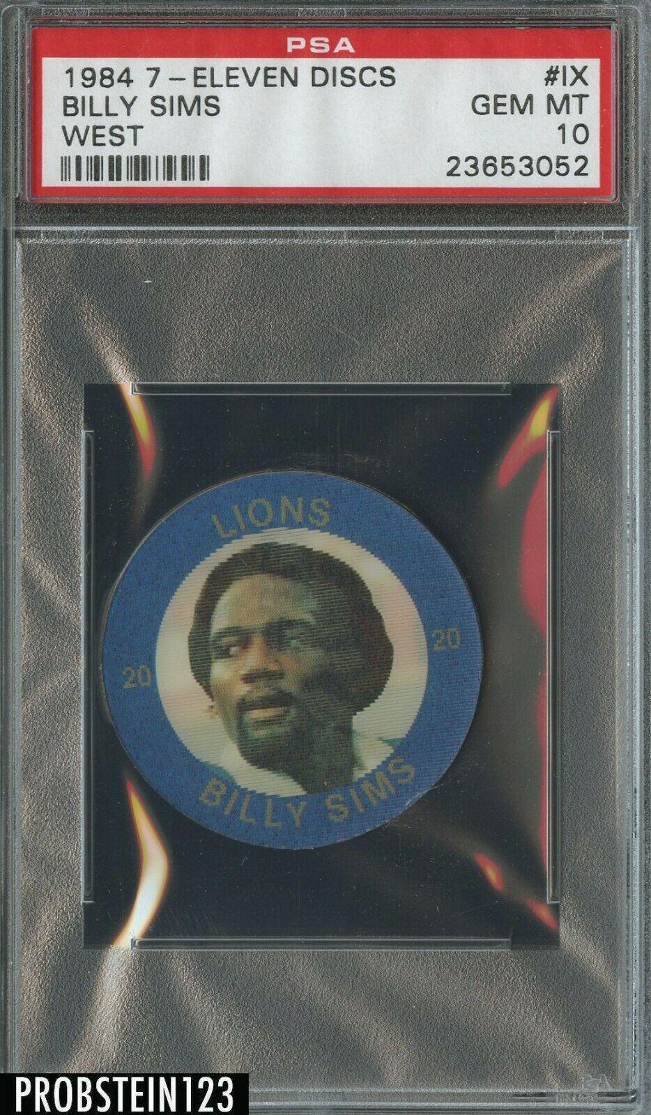 Billy Sims [West] #IX