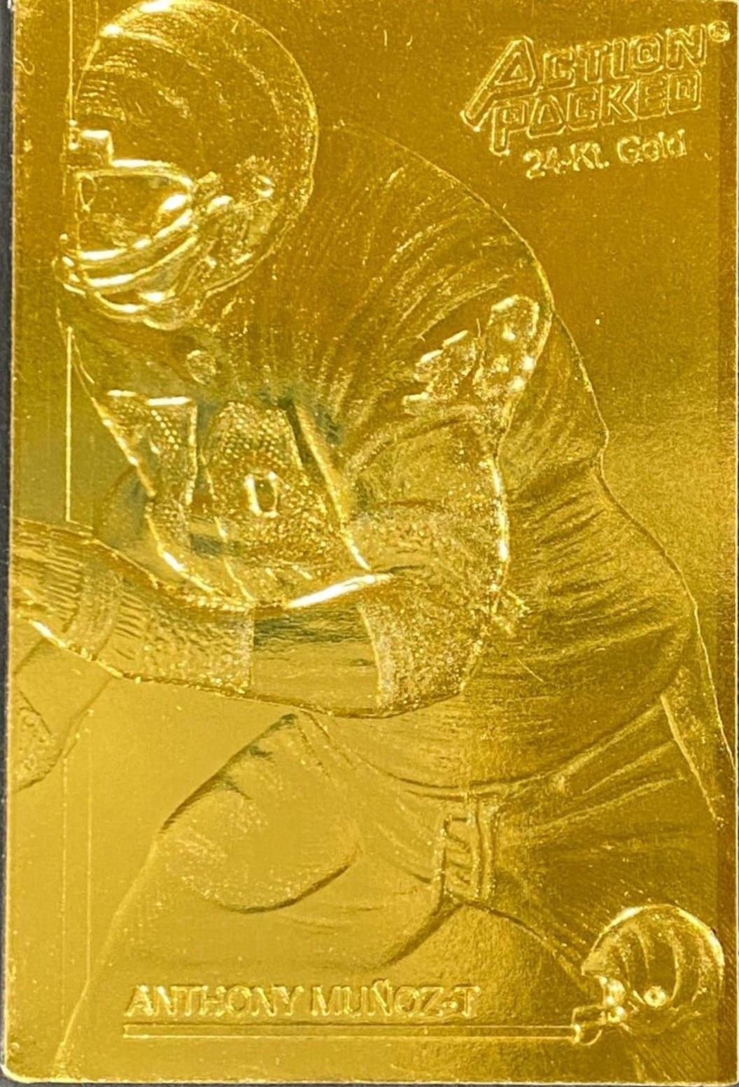 Anthony Munoz [Mint 24KT Gold] #37