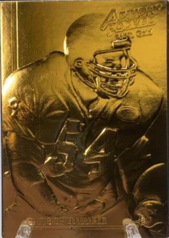 Chris Spielman [Mint 24KT Gold] #77