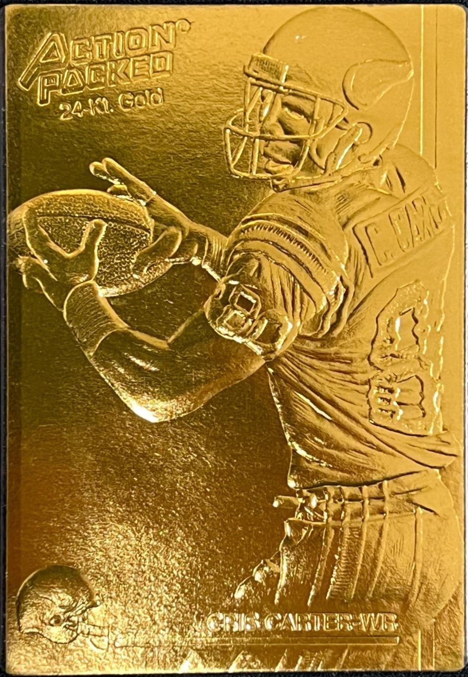 Cris Carter [Mint 24KT Gold] #152