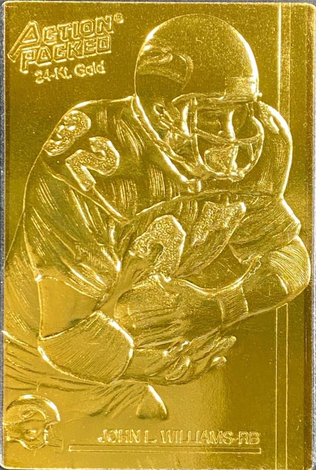 John L. Williams [Mint 24KT Gold] #256
