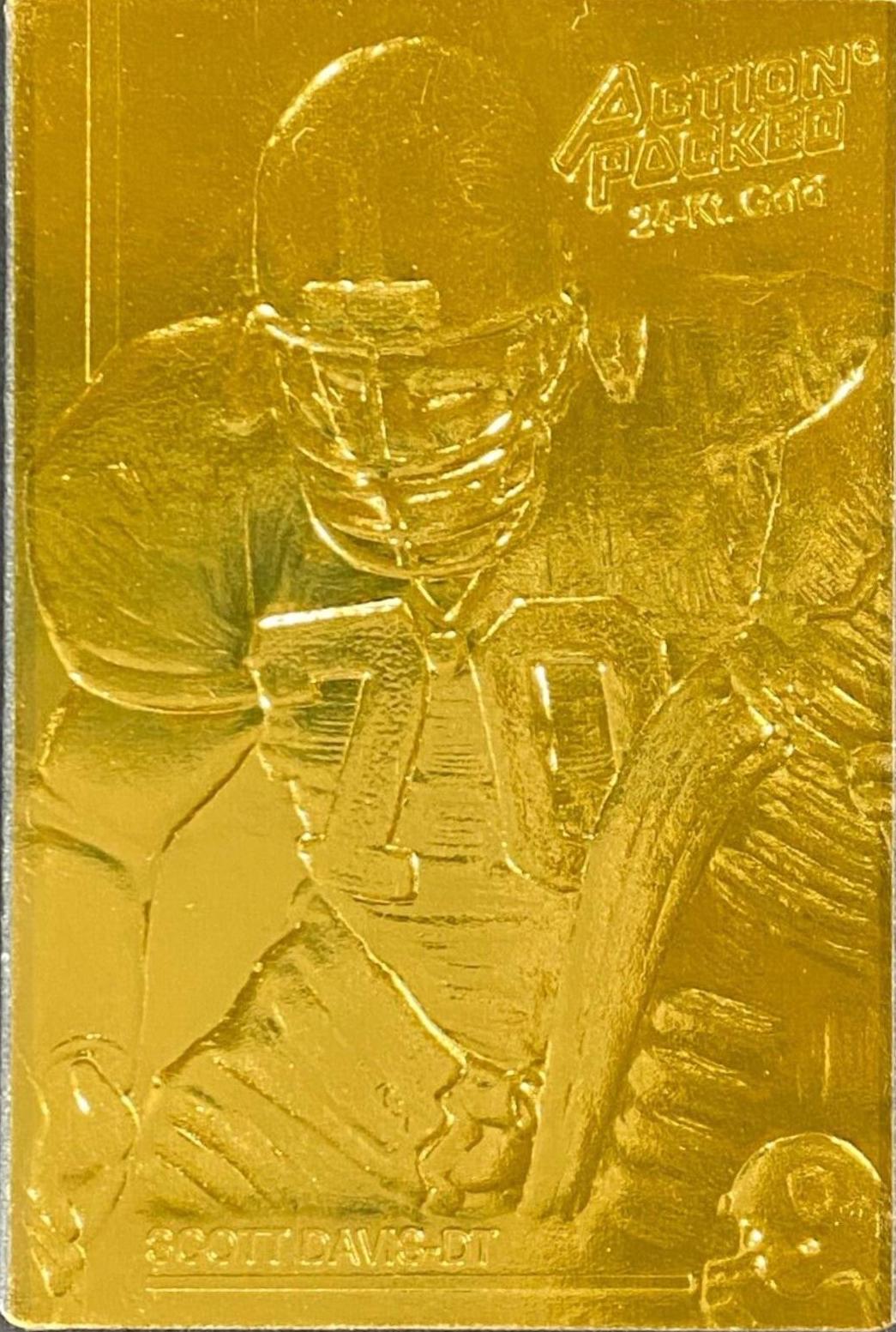 Scott Davis [Mint 24KT Gold] #129