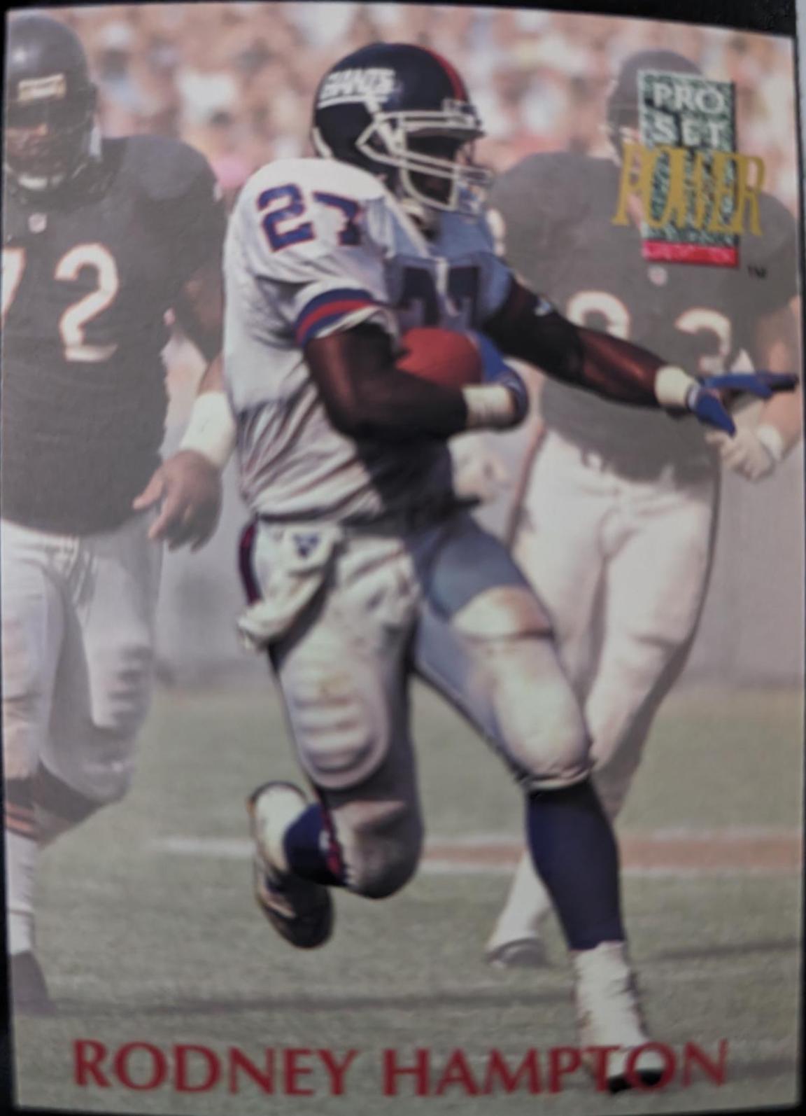 Rodney Hampton #27
