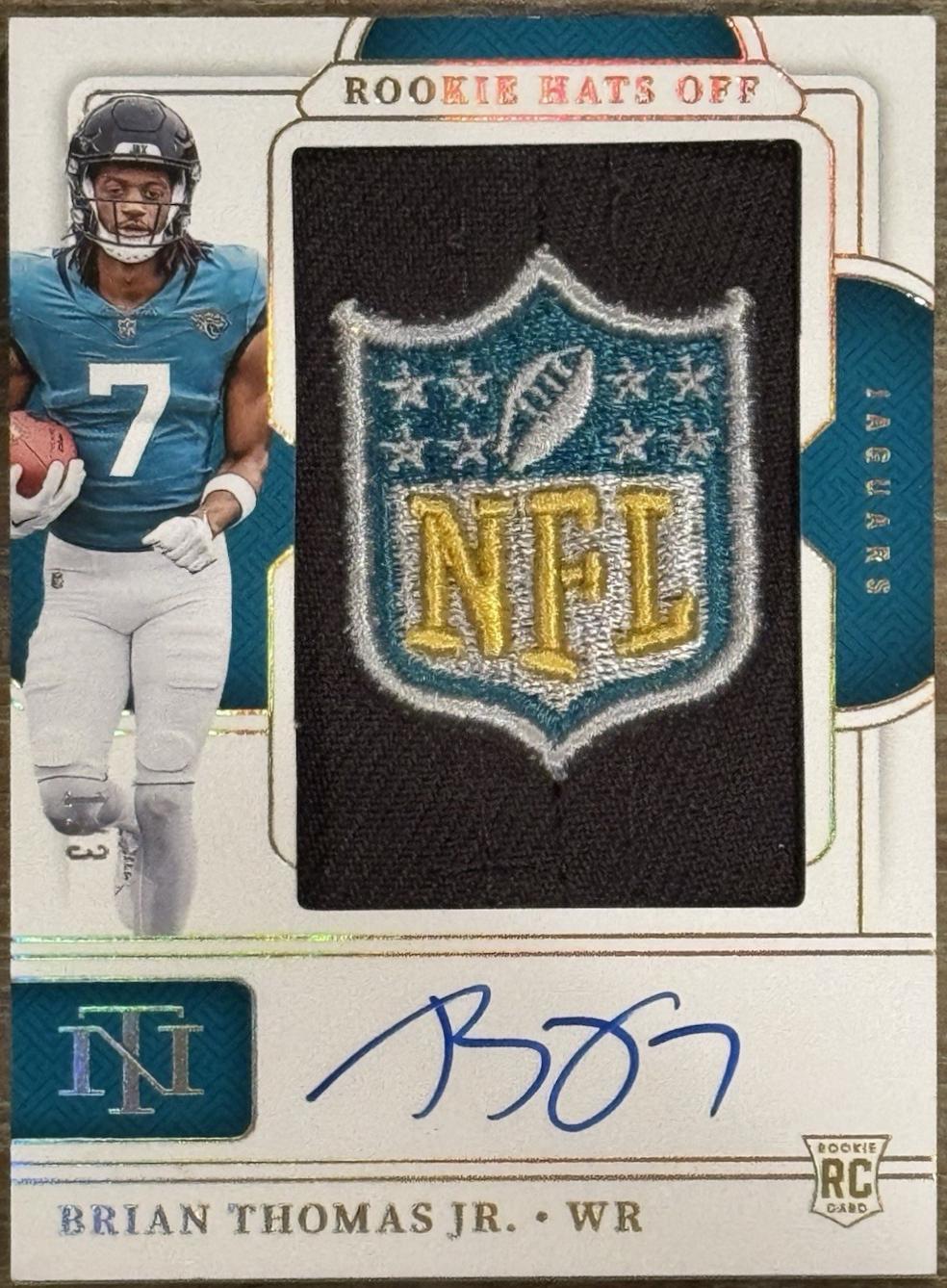Brian Thomas Jr. [NFL Shield] #3