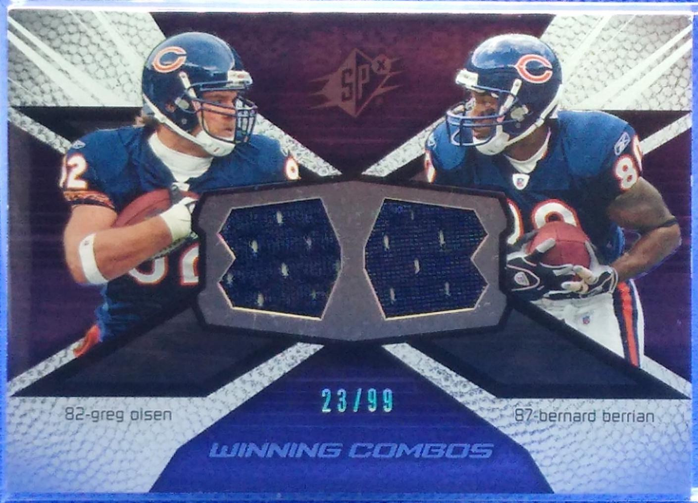 Bernard Berrian / Greg Olsen [99] #WC38
