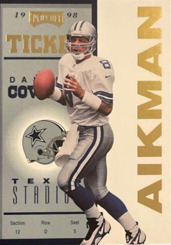 Troy Aikman [Gold] #18