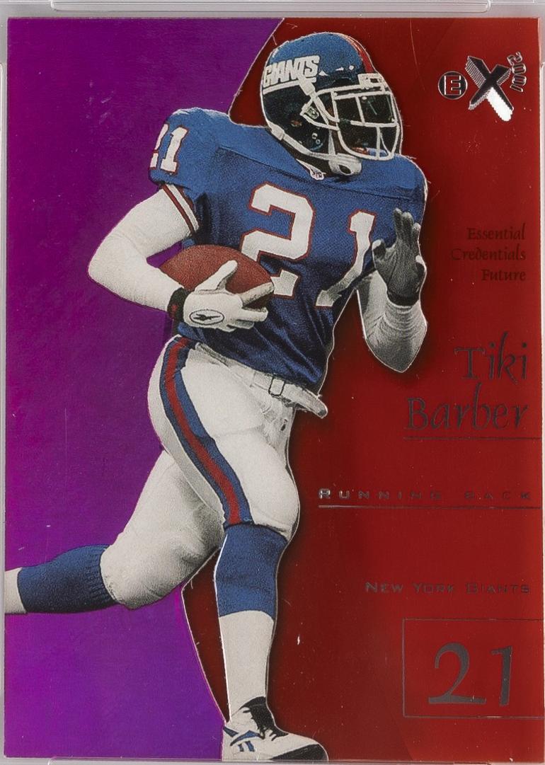 Tiki Barber [Essential Credentials Future] #40