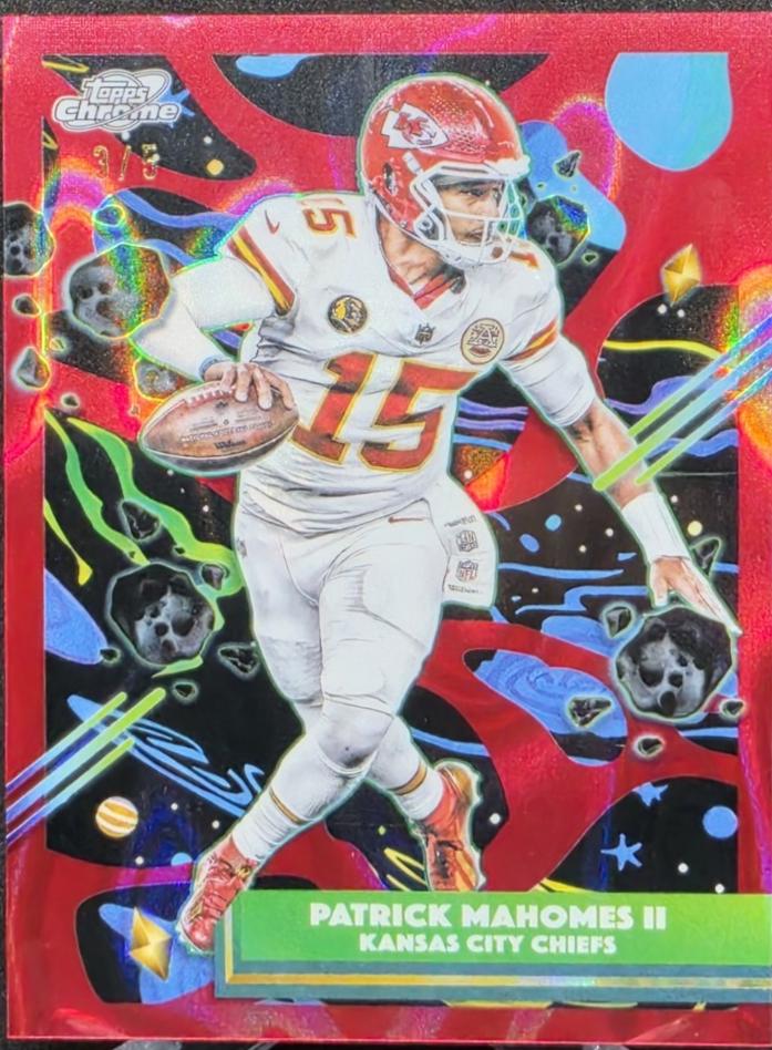 Patrick Mahomes II [Red Flare Refractor] #47