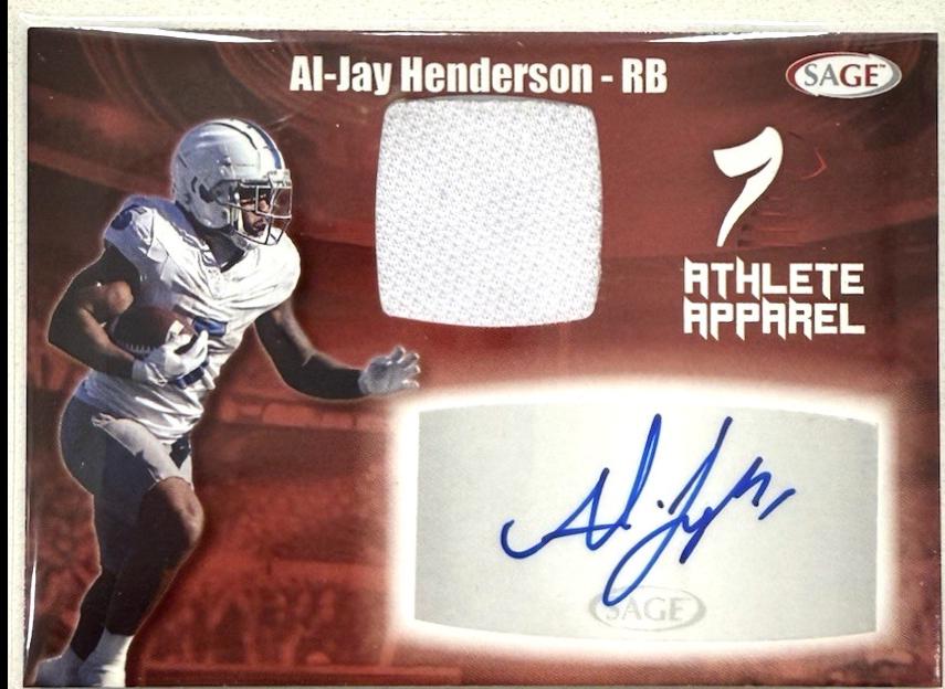 Al-Jay Henderson #AAA-AJH