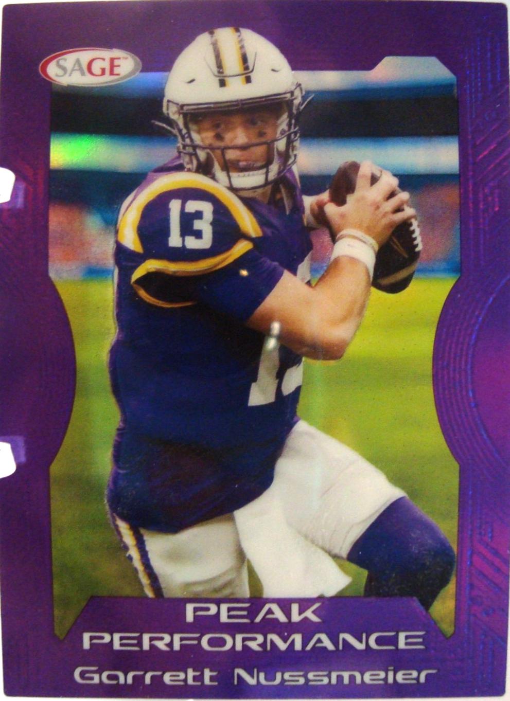 Garrett Nussmeier [Silver High Series] #PK-GN