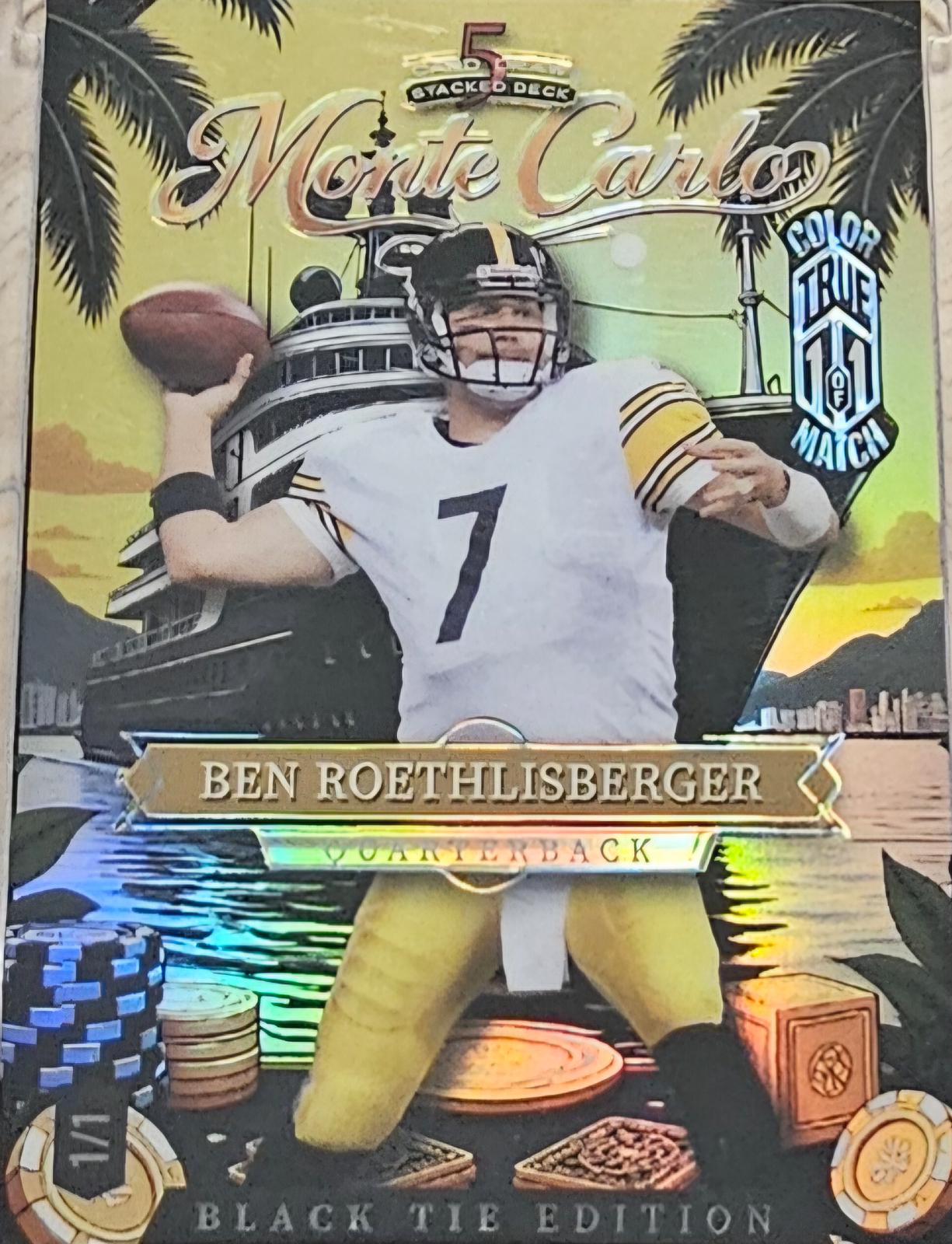 Ben Roethlisberger [Monte Carlo Color Match True] #SDMCTCD1-BRN