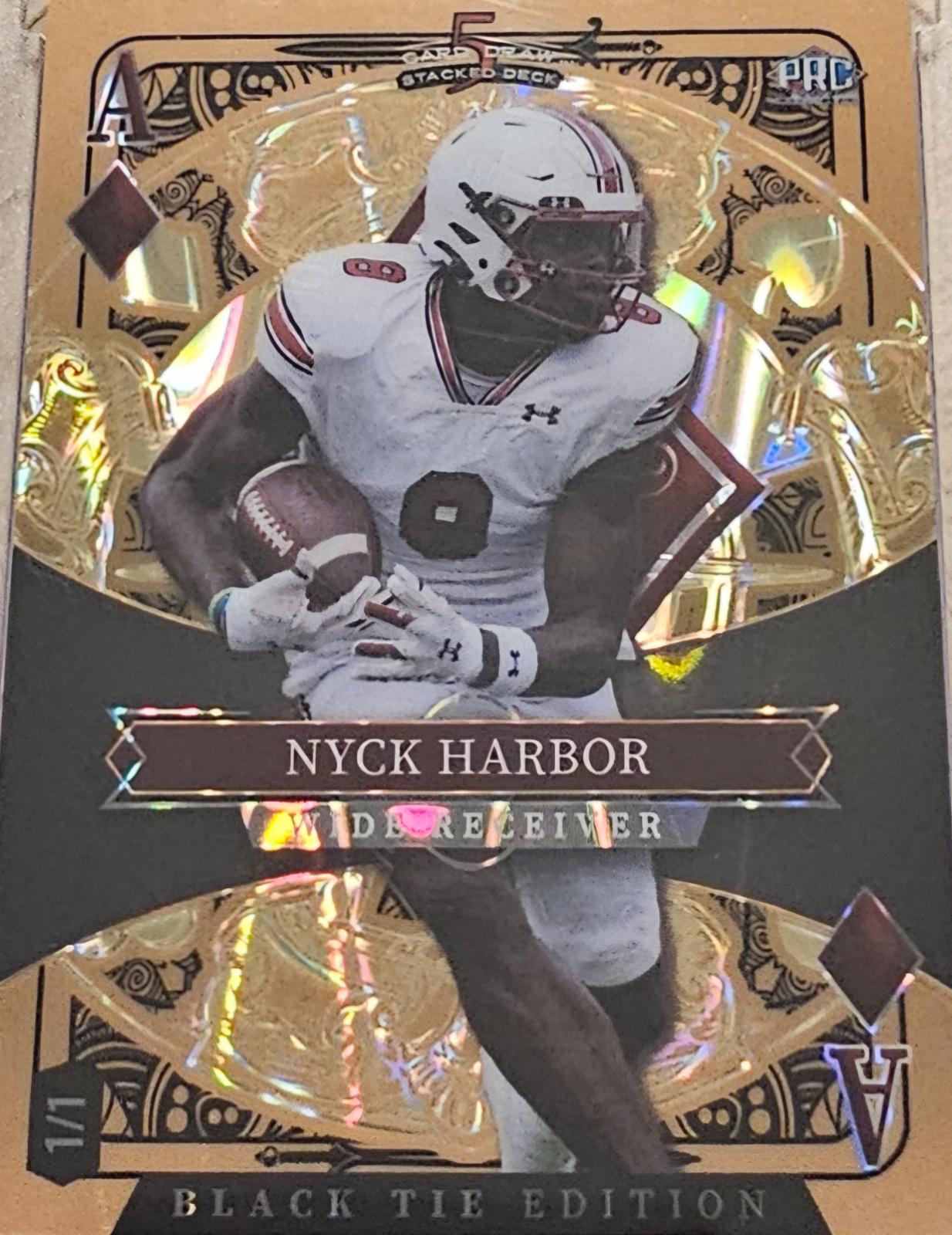 Nyck Harbor [Ace Diamonds Gold Background Black Etch Raywave] #SDPD-NHN