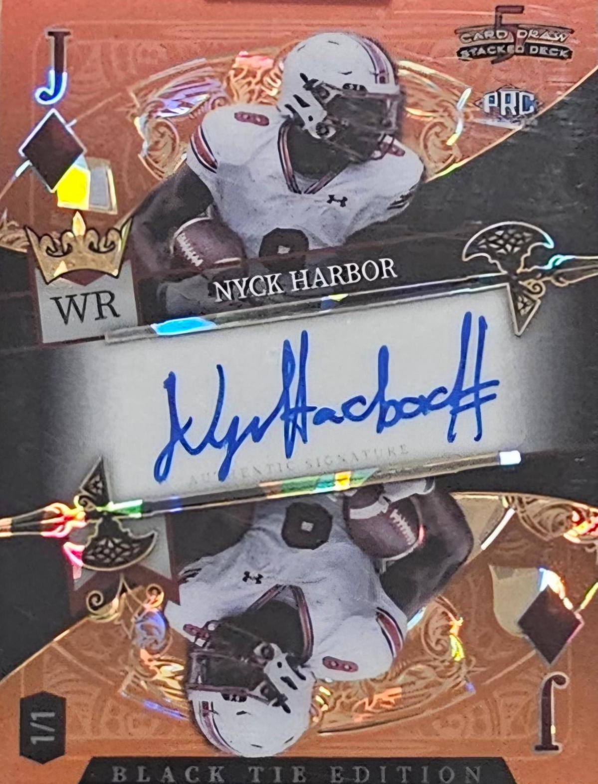 Nyck Harbor [Auto Mirror Jack Diamonds Orange Crystal Holo] #SDPD-NHA