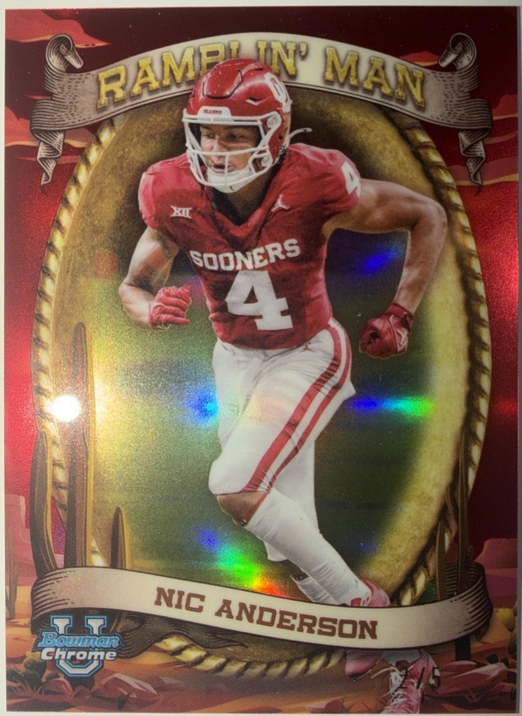 Nic Anderson [Red Refractor] #CI-12