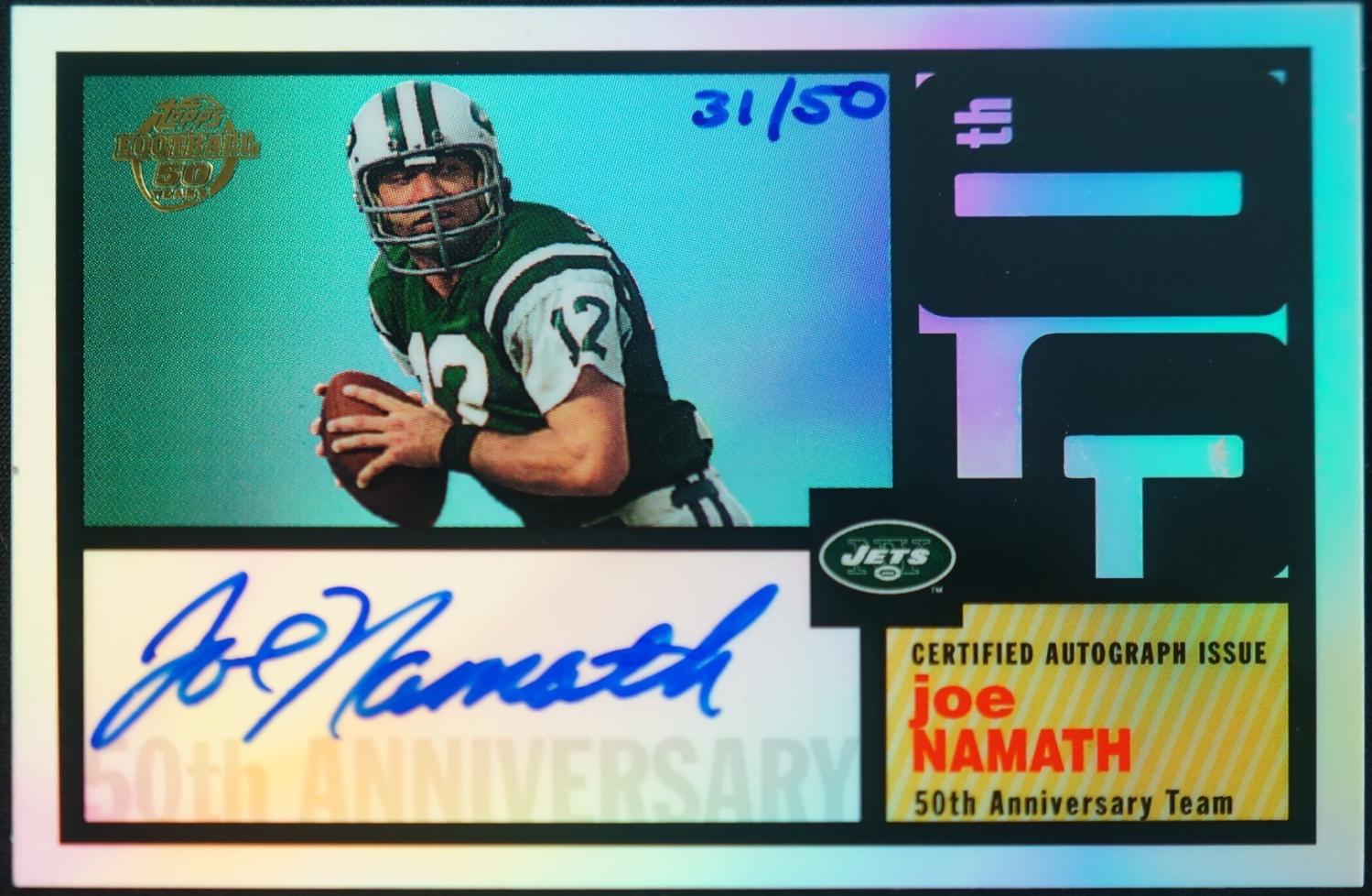 Joe Namath #TA-JN