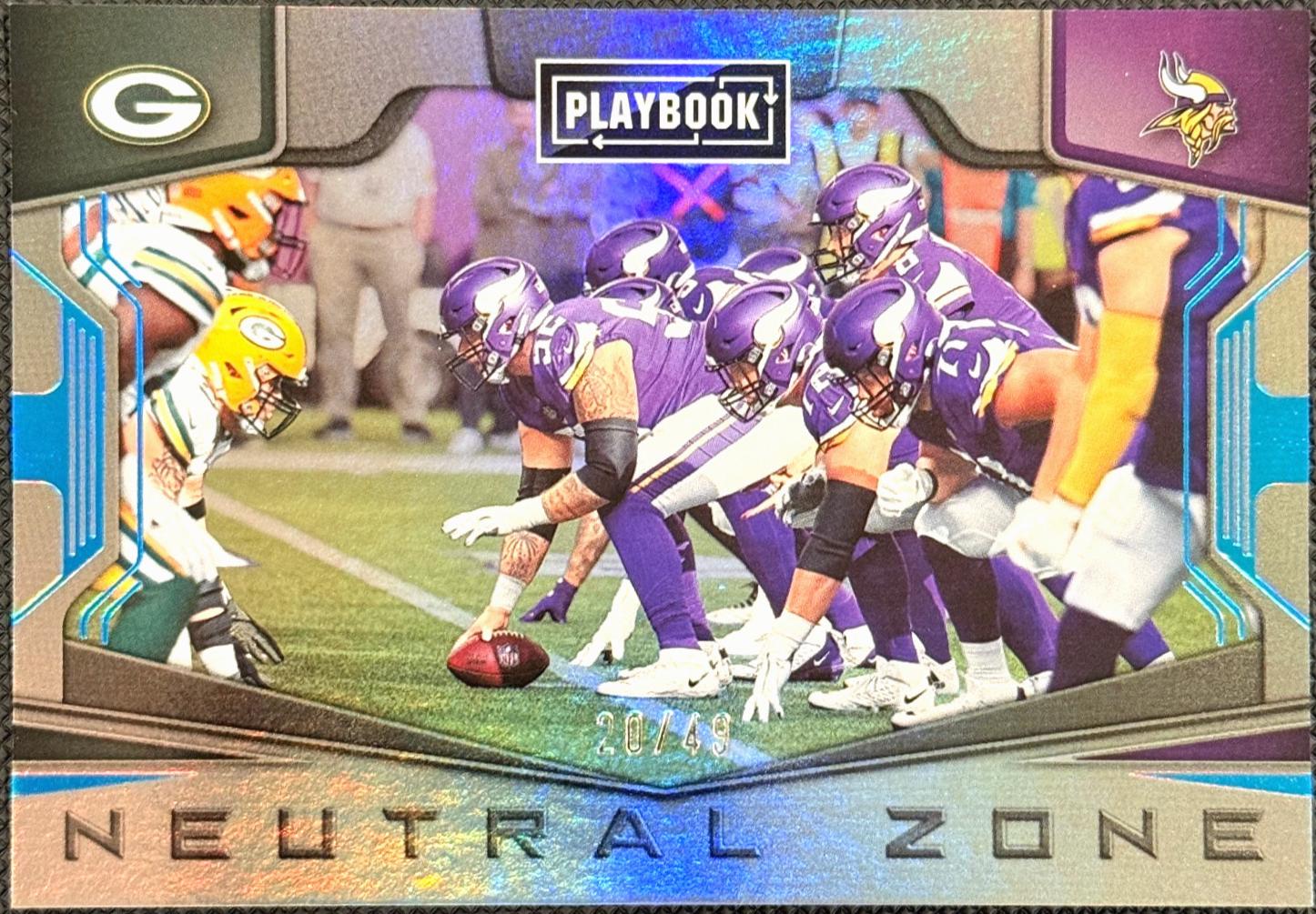 Green Bay Packers / Minnesota Vikings [Platinum] #NZ-23