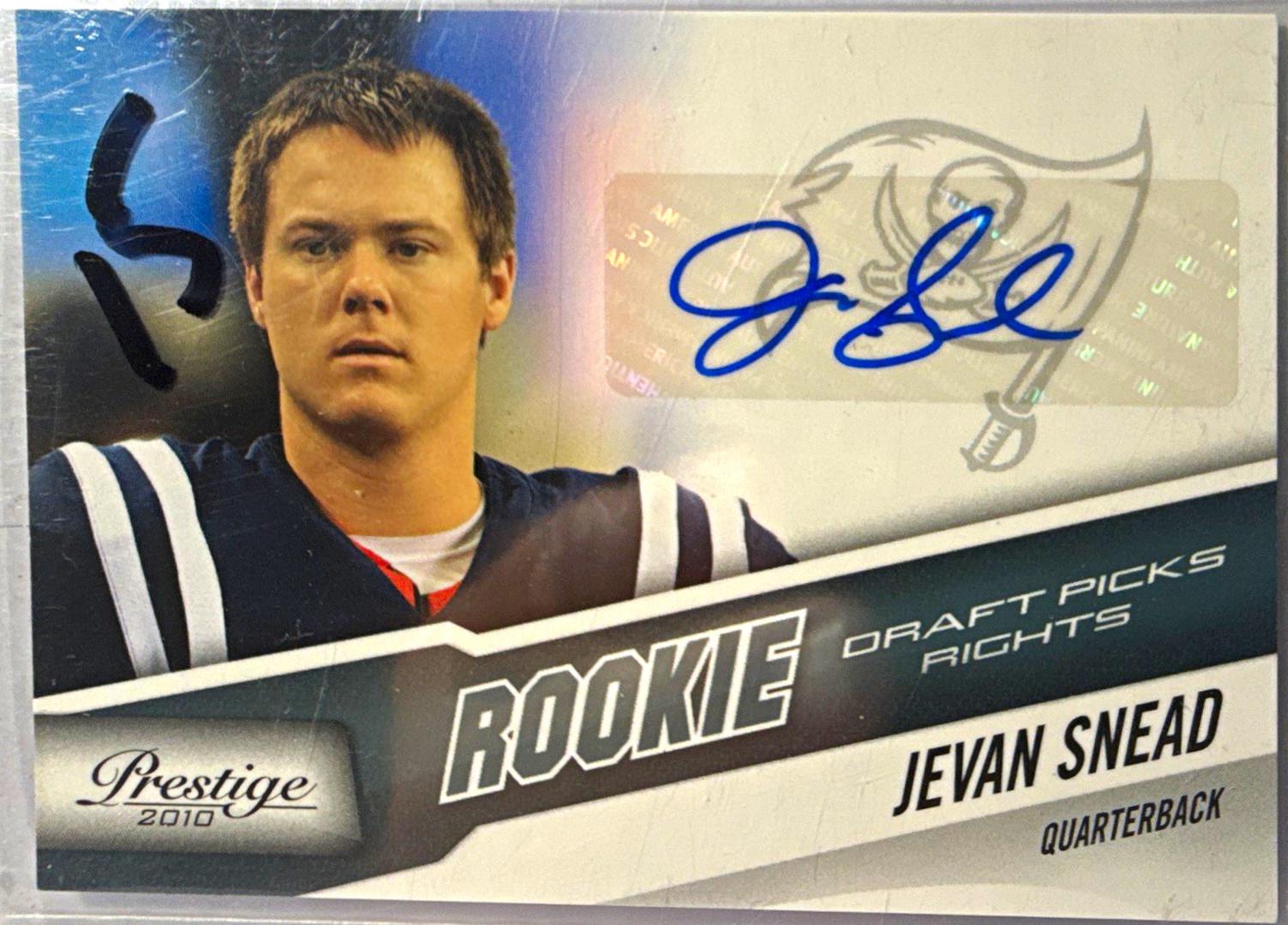 Jevan Snead [Draft Picks Rights Autograph] #255