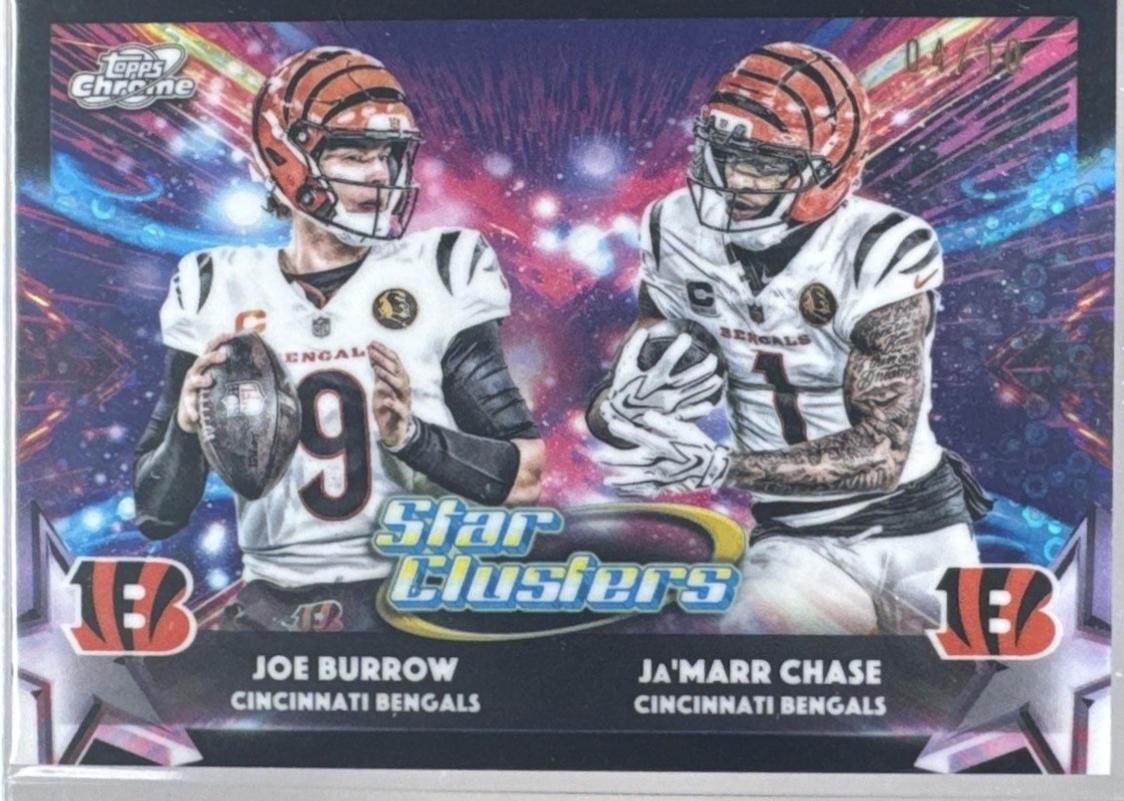 Joe Burrow / Ja'Marr Chase [Black Eclipse] #SC-7