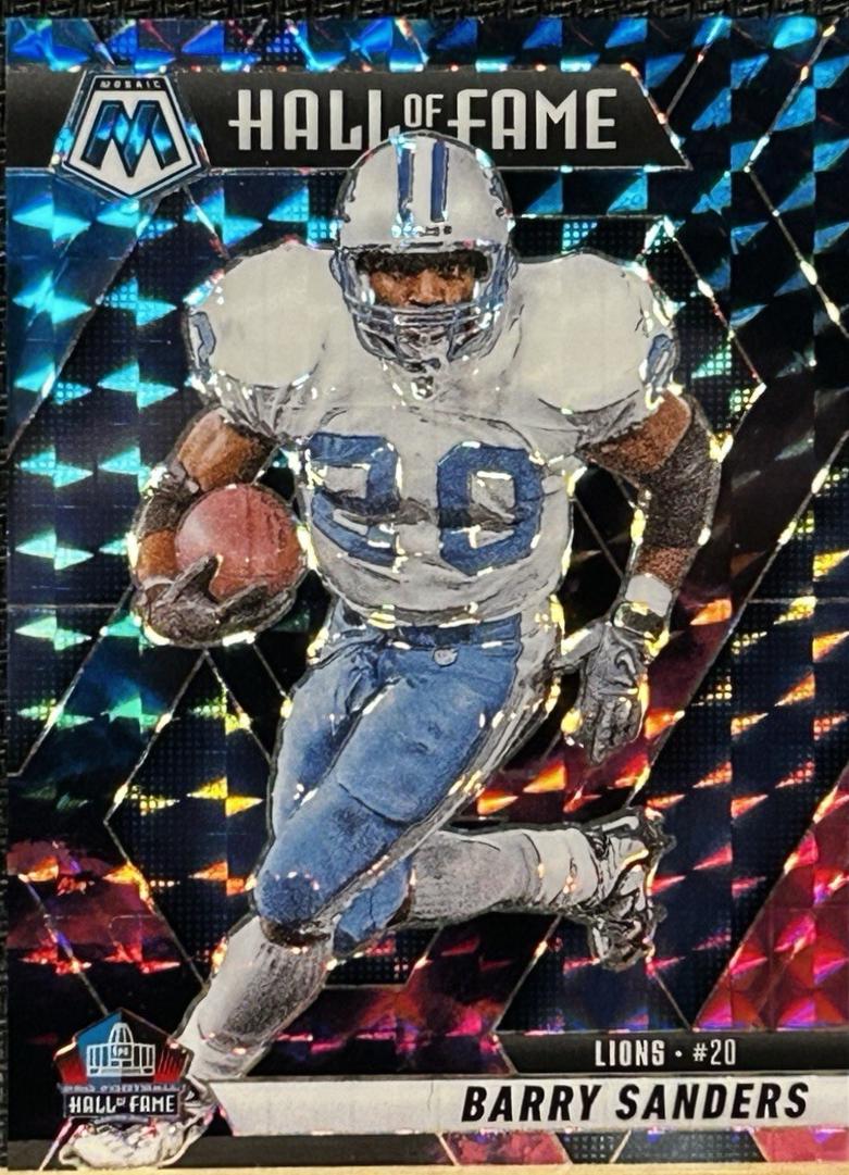 Barry Sanders [Mosaic Choice Nebula] #291