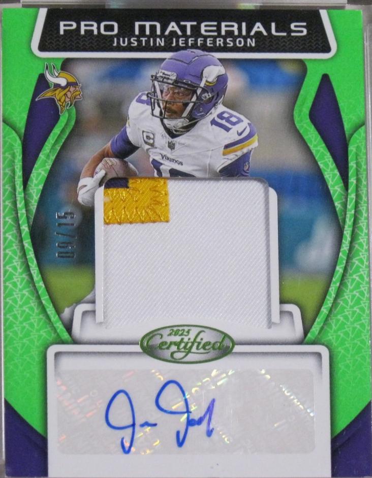 Justin Jefferson [Lime Green] #PMS-JJN