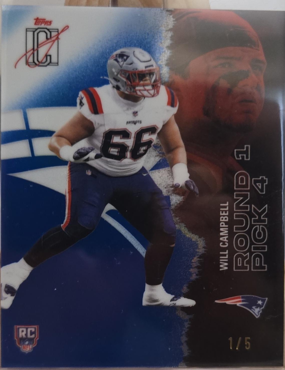 Will Campbell [Blue Autograph] #158