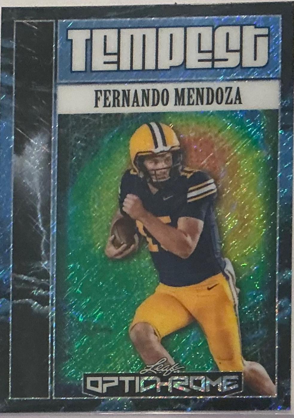 Fernando Mendoza [Shimmer Blue] #TB-19