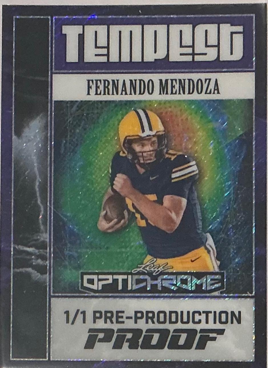Fernando Mendoza [Shimmer Purple] #TB-19
