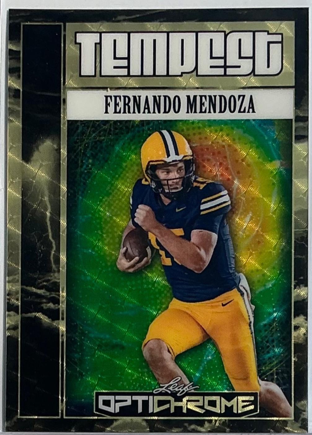 Fernando Mendoza [Super Prismatic Gold] #TB-19