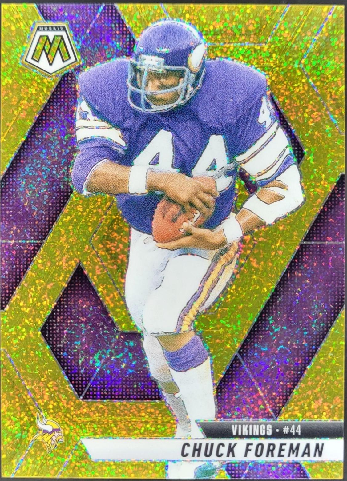 Chuck Foreman [Gold Glitter] #161