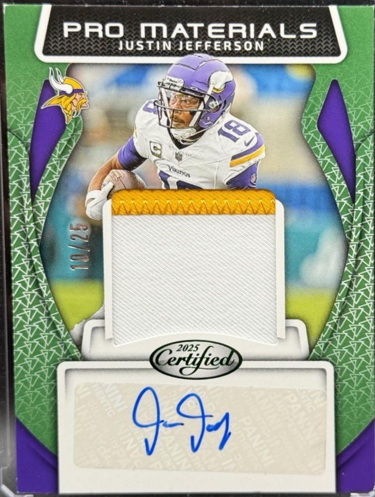 Justin Jefferson [Green] #PMS-JJN