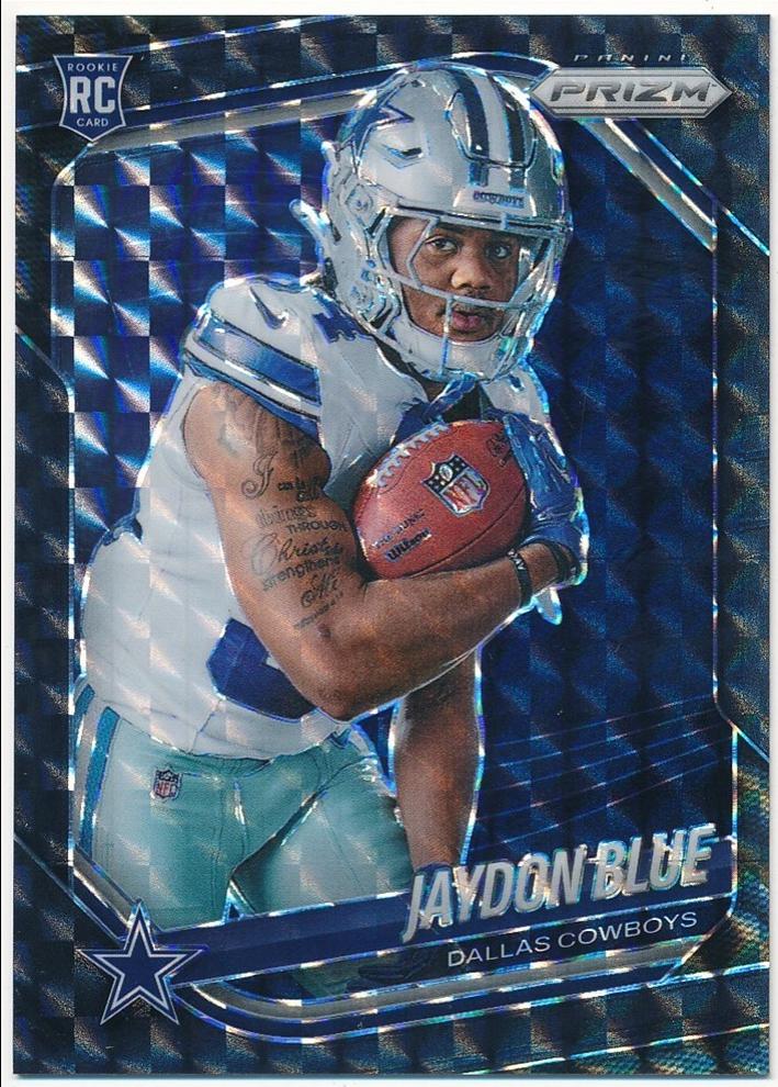 Jaydon Blue [Black Finite Rookie Variation Silver] #408