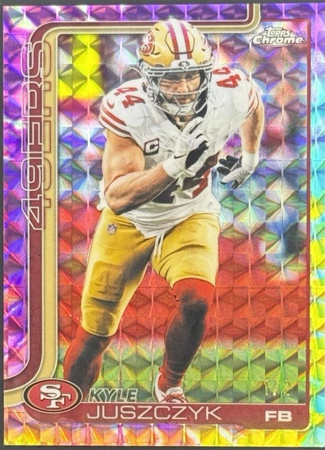 Kyle Juszczyk [Tie Dye Geometric Refractor] #270
