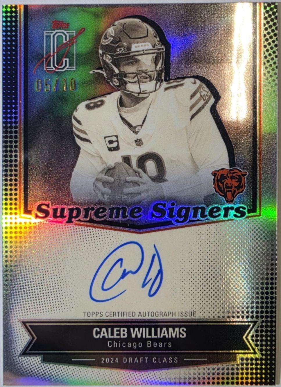 Caleb Williams [Black] #SS-CW