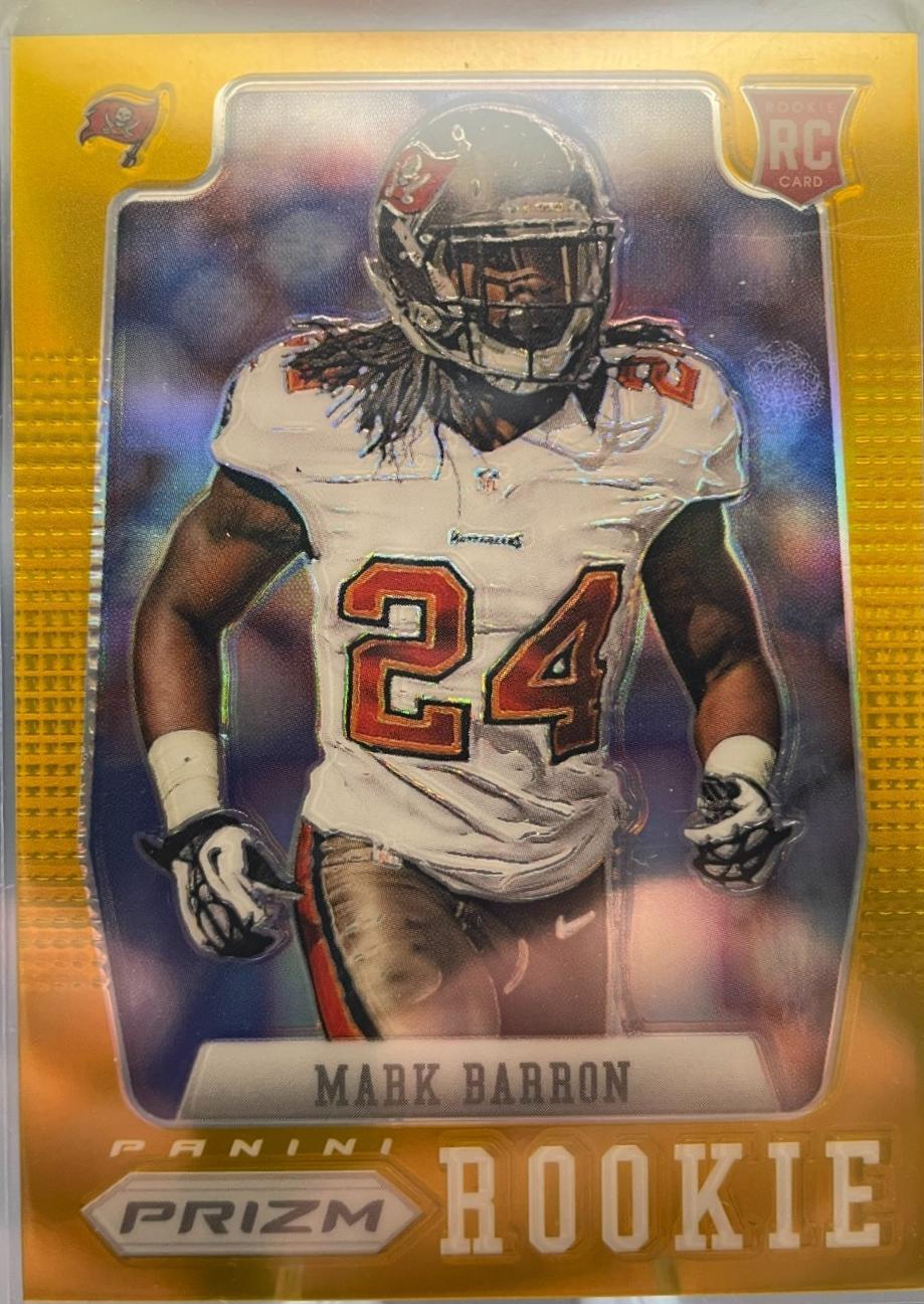 Mark Barron [Gold Rookie Variation] #280